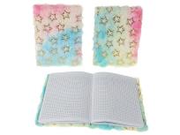 Opakowanie Notes pluszowy Gwiazdki