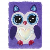 Opakowanie Notes pluszowy Sowa