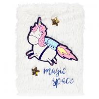 Opakowanie Notes pluszowy Unicorn Space