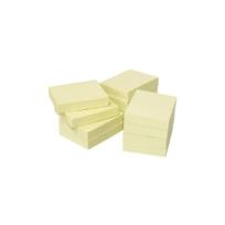 Opakowanie Notes samoprzylepny 3szt. 50x40mm żółty zgrzewka 12 sztuk