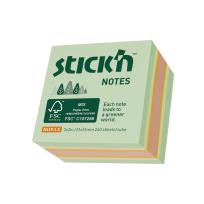 Opakowanie Notes samoprzylepny 51x51mm 4 kolory pastel 250k.