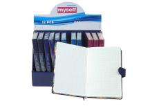 Opakowanie Notes w kratkę 19x13cm (12szt)