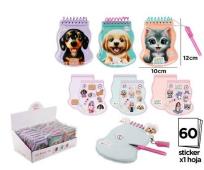 Opakowanie Notes z długopisem Big Dream Girls MIX