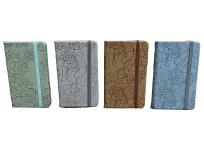 Opakowanie Notes z gumką Kwiaty MIX