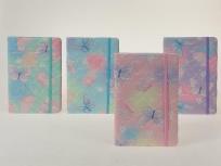 Opakowanie Notes z gumką Motyle MIX