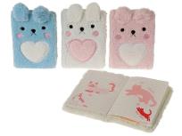 Opakowanie Notes z pluszową okładką B6 MIX