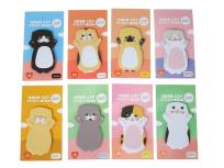 Opakowanie Notesiki koty 15x9x0,5cm (12szt)