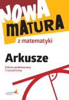 Okładka książki Nowa matura z matematyki Arkusze maturalne ZPiR