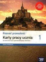 Okładka książki Nowe historia poznać przeszłość karty pracy 1 liceum i technikum zakres podstawowy