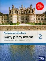 Okładka książki Nowe historia poznać przeszłość karty pracy 2 liceum i technikum zakres podstawowy