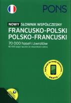 Okładka książki Nowy słownik współczesny fr-pol, pol-fr PONS