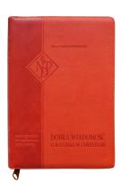 Okładka książki Nowy Testament NPD ceglasty z paginatorami