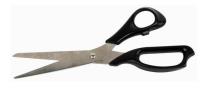 Opakowanie Nożyczki Grand czarne 8,5 GR-2850 21,5cm