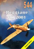 Okładka książki Nr 544 Caproni-Reggiane RE. 2001 'Falco' II