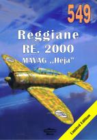 Okładka książki Nr 549 Reggiane RE. 2000