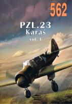 Okładka książki NR 562 PZL. 23 Karaś