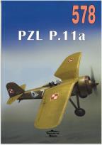 Okładka książki NR 578 PZL P11a