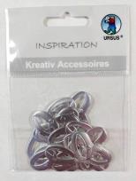 Opakowanie Obrączki tłoczone 20szt srebrne