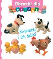 Okładka książki Obrazki dla maluchów. Zwierzęta i ich dzieci