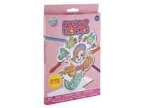 Opakowanie Obrazki wypychane do malowania Unicorn 12 arkuszy