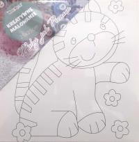 Opakowanie Obrazy do malowania Kotek 25cmx25cm