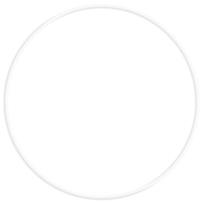 Opakowanie Obręcz metalowa biała 40cm