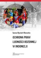 Okładka książki Ochrona praw ludności rdzennej w Indonezji