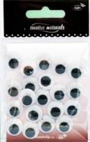Opakowanie Oczy samoprzylepne 14mm 20szt