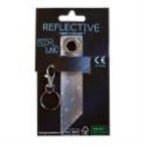 Opakowanie Odblaskowy breloczek Tech Line - Czarny kąt