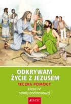 Okładka książki Odkrywam życie z Jezusem. Teczka pomocy dla klasy 4 szkoły podstawowej