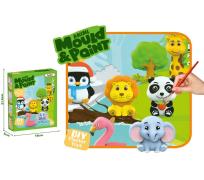 Opakowanie Odlewy gipsowe do malowania