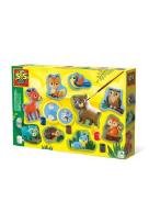 Opakowanie Odlewy gipsowe Zwierzęta leśne