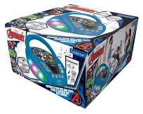 Opakowanie Odtwarzacz CD Bluetooth Avengers z efektami świetlnymi RCD109AV