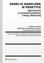 Okładka książki Ograniczenia w wymianie handlowej z Rosją i Białorusią. Sankcje handlowe w praktyce