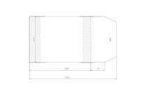 Opakowanie Okładka regulowana 242x400mm (50szt)