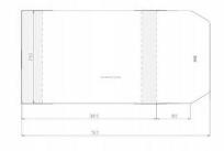 Opakowanie Okładka regulowana 250x450mm (50szt)