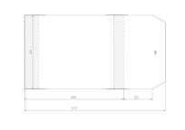 Opakowanie Okładka regulowana 300x510mm (50szt)