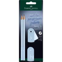 Opakowanie Ołówek 2szt + gumka + temperówka FABER CASTELL
