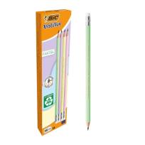 Opakowanie Ołówek Evolution z gumką pastel (12szt) BIC