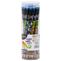 Opakowanie Ołówek trójkątny gruby z nadrukiem (28szt) KIDEA