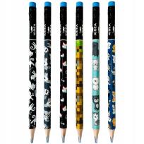 Opakowanie Ołówek trójkątny gruby z nadrukiem KIDEA