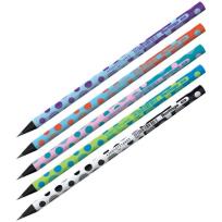 Opakowanie Ołówek z czarnego drewna Dots MIX