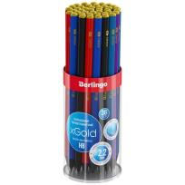 Opakowanie Ołówek z czarnego drewna HB xGold (36szt)