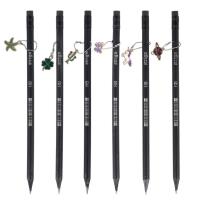 Opakowanie Ołówek z czarnego drewna z zawieszką (72szt) STRIG