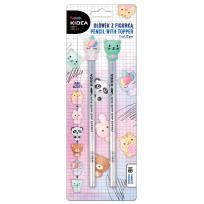 Opakowanie Ołówek z figurką B 2 szt mix