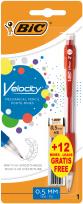 Opakowanie Ołówek z gumką 0.5mm BIC Velocity blister 1+12szt grafitów