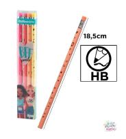 Opakowanie Ołówek z gumką Big Dream Girls 4szt.