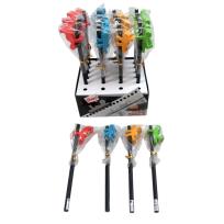 Opakowanie Ołówek z gumką Człowiek MIX (24szt)