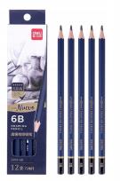 Opakowanie Ołówki do szkicowania 6B Nuevo 12szt DELI