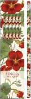 Opakowanie Ołówki ozdobne STPEN23 nasturcja - zestaw 6 sztuk